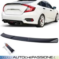Spoiler da tetto Sport RS nero per Honda Civic