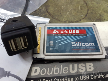 Doppia porta CardBus a USB controller