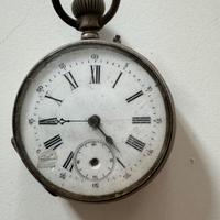 Orologio da taschino in argento marca Tissot