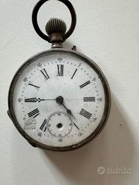 Orologio da taschino in argento marca Tissot