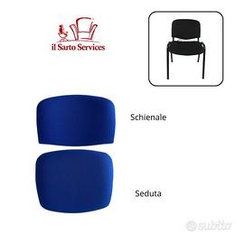 Ricambio Kit Seduta e Schienale TESSUTO NERO sedia