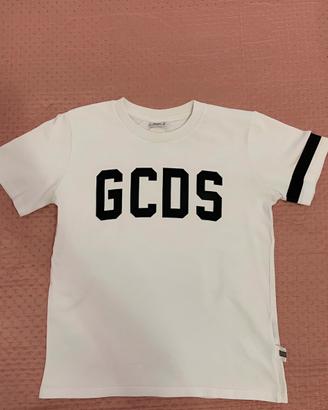 Maglia GCDS mini bianca e nera