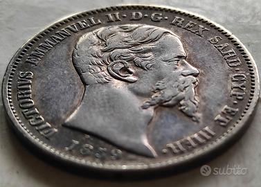 Sardegna - 1 lira 1859 (M)