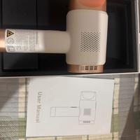 Epilatore luce pulsata con funzione di raffreddame