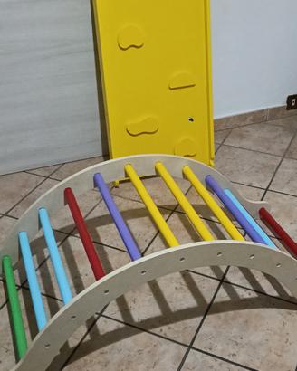 arrampicata Montessori per bambini