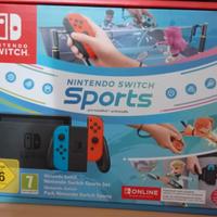 Nintendo switch sport(NSO 12 mesi E GIOCO INCLUSO)