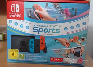 Nintendo switch sport(NSO 12 mesi E GIOCO INCLUSO)