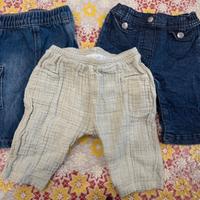 Set 3 pantaloni neonato