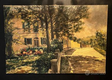 Dipinto Paesaggistico Firenze