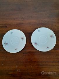 Set due piatti dolce porcellana Bavaria Zeh Scherz