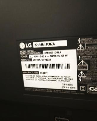 Smart TV LG 32 pollici Full HD