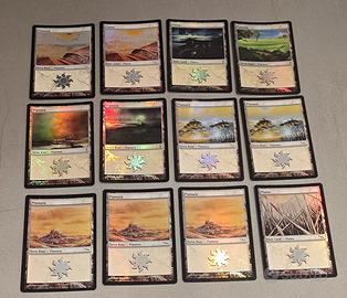MTG - Lotto 60 Terre Base FOIL