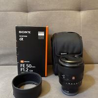 Sony FE 50mm f 1.2 GM
