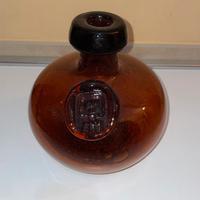 ERIK HOGLUND VASO IN AMBRA FIRMATO