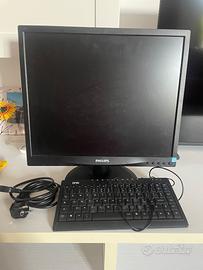 Monitor Philips e tastiera link