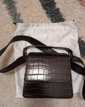 Borsa JW PEI originale - Marrone effetto coccodril