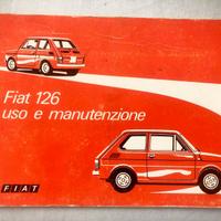 LIBRETTO USO E MANUTENZIONE ORIGINALE FIAT 126 '76