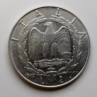 Moneta 2 lire 1940