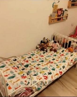 Coppia letti bambino Ikea ferro allungabili