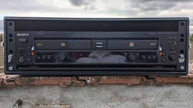 Sony RCD-W100 CD Player and Recorder + fligth case