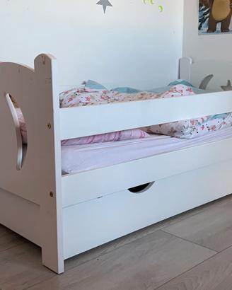 Lettino Montessoriano Bianco