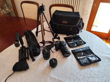 COMPLETO FOTOGRAFICO SEMIPROFESSIONALE CANON