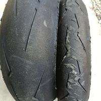 Gomme usate da pista