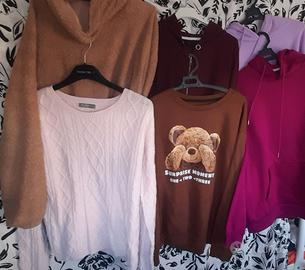 lotto blocco felpe Abbigliamento magliette