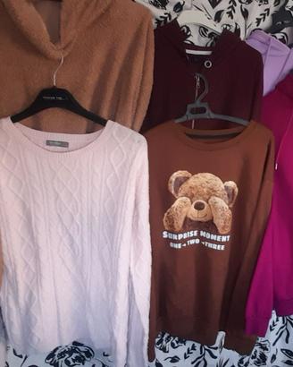 lotto blocco felpe Abbigliamento magliette