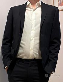 Abito uomo 100% lana vergine blu notte – Cerruti