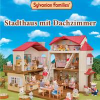 Sylvanian families grande casa con attico