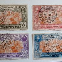 Regno 1923- 3° centenario Propaganda Fide