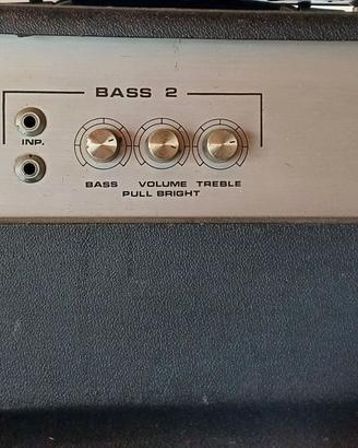 Amplificatore valvolare per  basso FBT special