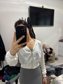 felpa bianca