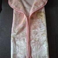 BABY SACCO E COPERTA PER NEONATI ROSA