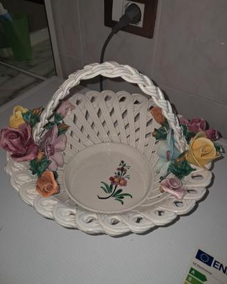 Cestino Bassano in ceramica 