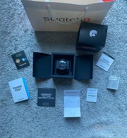 Swatch x Omega “Mission to the Moonphase” - black