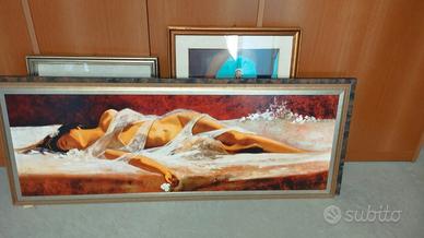  Coppia di Stampe d'Arredo 150x55cm