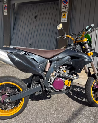 Kawasaki kx 450 f motard targato