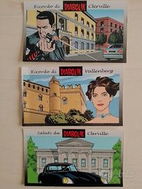 RARITÀ 3 Cartoline Diabolik  1997/98