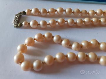 collana vintage perle