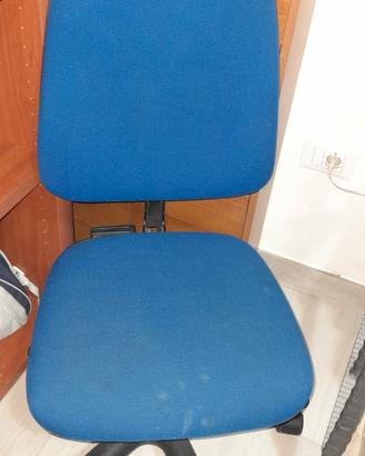 sedia regolabile con ruote
