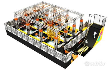 Gioco Ninja Warrior Percorso Avventura per Bambini