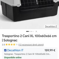 trasportino animali