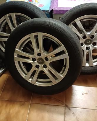 Cerchi in lega Mak 16 pollici 