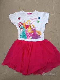 Abito principesse Disney in tulle