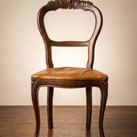 Sedie stile Rococò anni 70