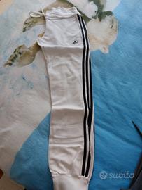 Pantaloni bianchi adidas