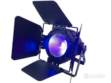 SHEHDS LED COB 200W PC Par RGBWA UV con bandiere