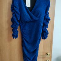 abito da sera made in italy nuovo con targhetta